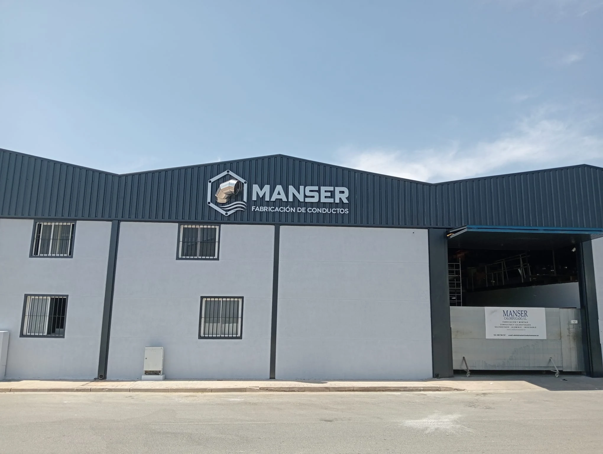 Fachada actual de Manser tras su renovación